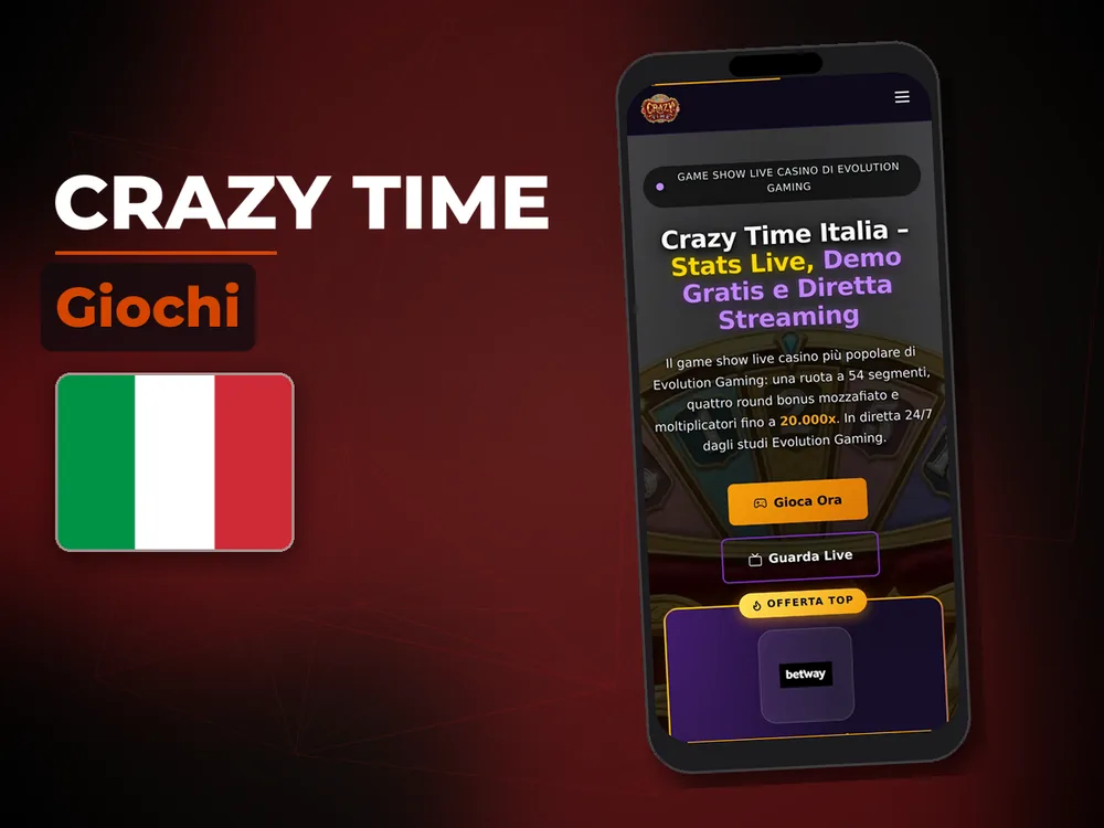 Crazy Time - Depositi