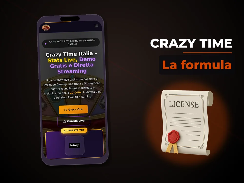 Crazy Time - Piazzare Puntate