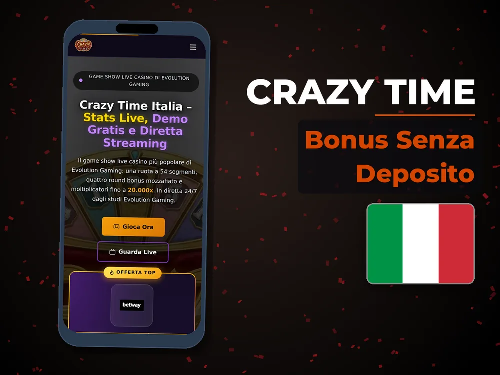 Crazy Time - Bonus Senza Deposito