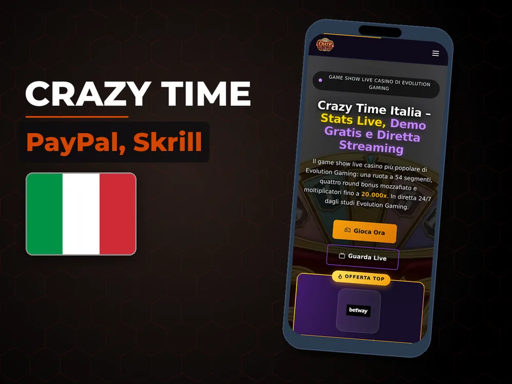 Crazy Time - Prelievi