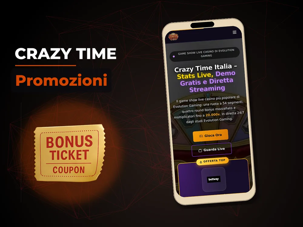Crazy Time - Promozioni
