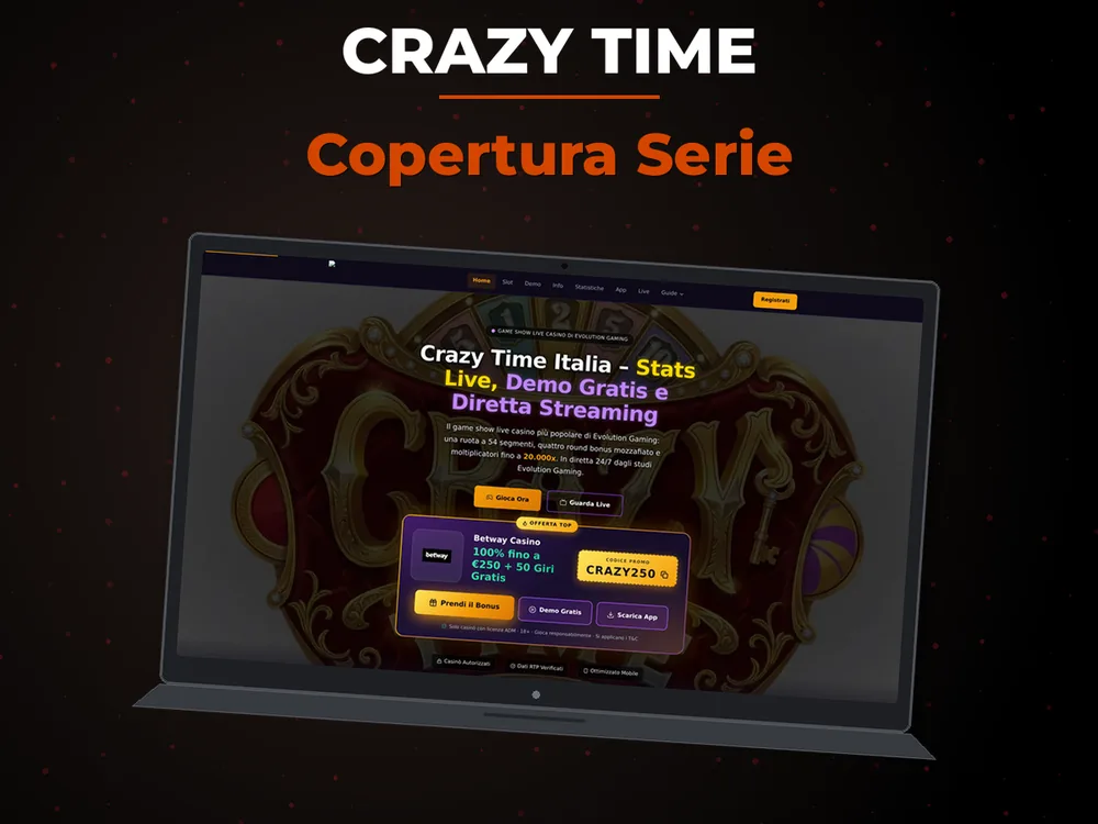 Crazy Time - Copertura Serie