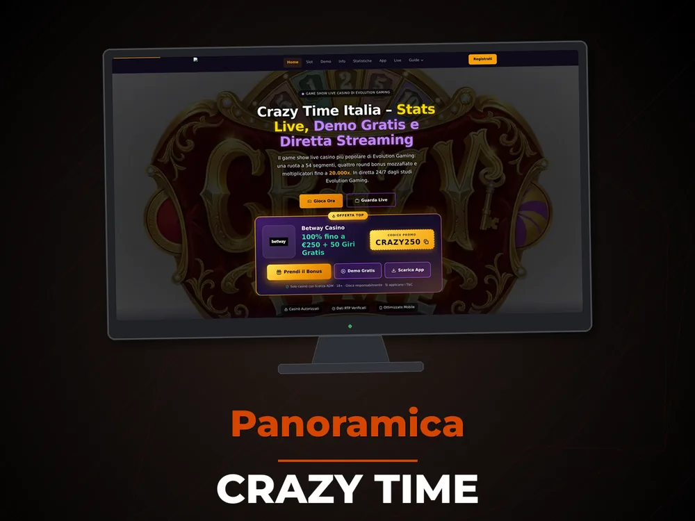 Crazy Time - Bonus Di Benvenuto
