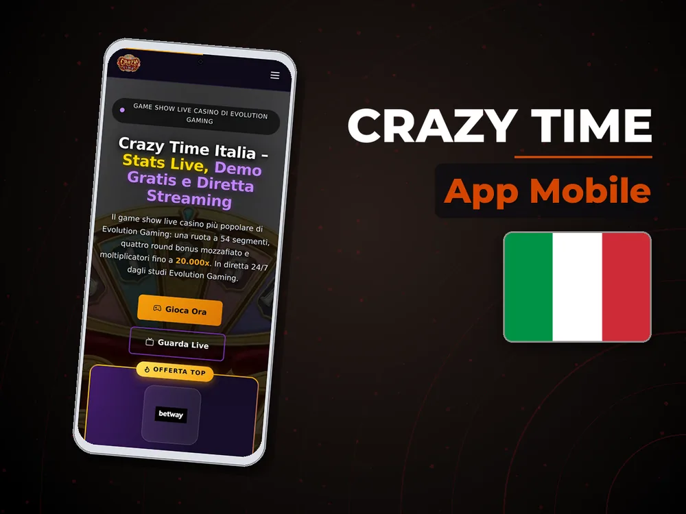 Crazy Time - App Mobile